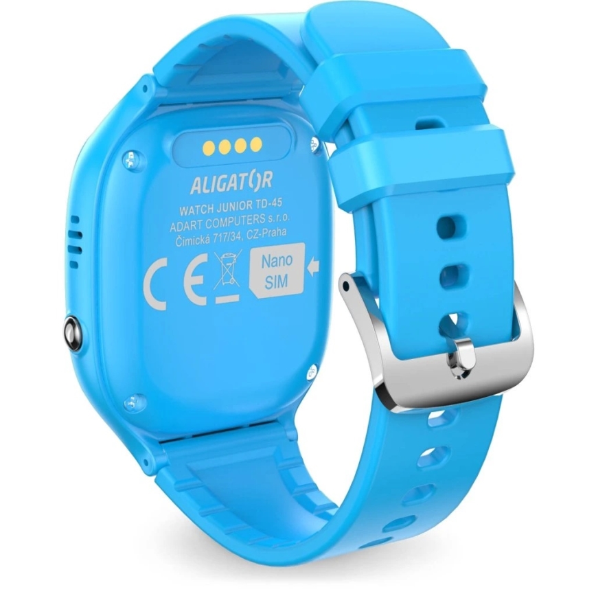 Aligator AW11BE - Smartklocka Watch Junior 2 450 mAh IP67 Wi-Fi blå