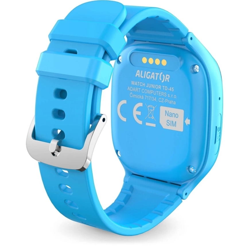 Aligator AW11BE - Smartklocka Watch Junior 2 450 mAh IP67 Wi-Fi blå
