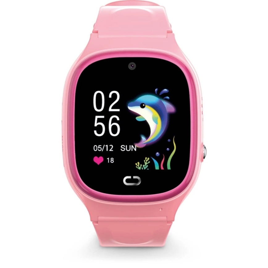 Aligator AW11PK - smartklocka Watch Junior 2 450 mAh IP67 Wi-Fi rosa