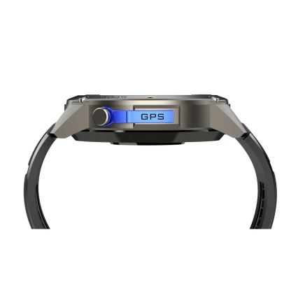 Aligator AW12BK - Smartklocka GPS 500 mAh IP69K svart