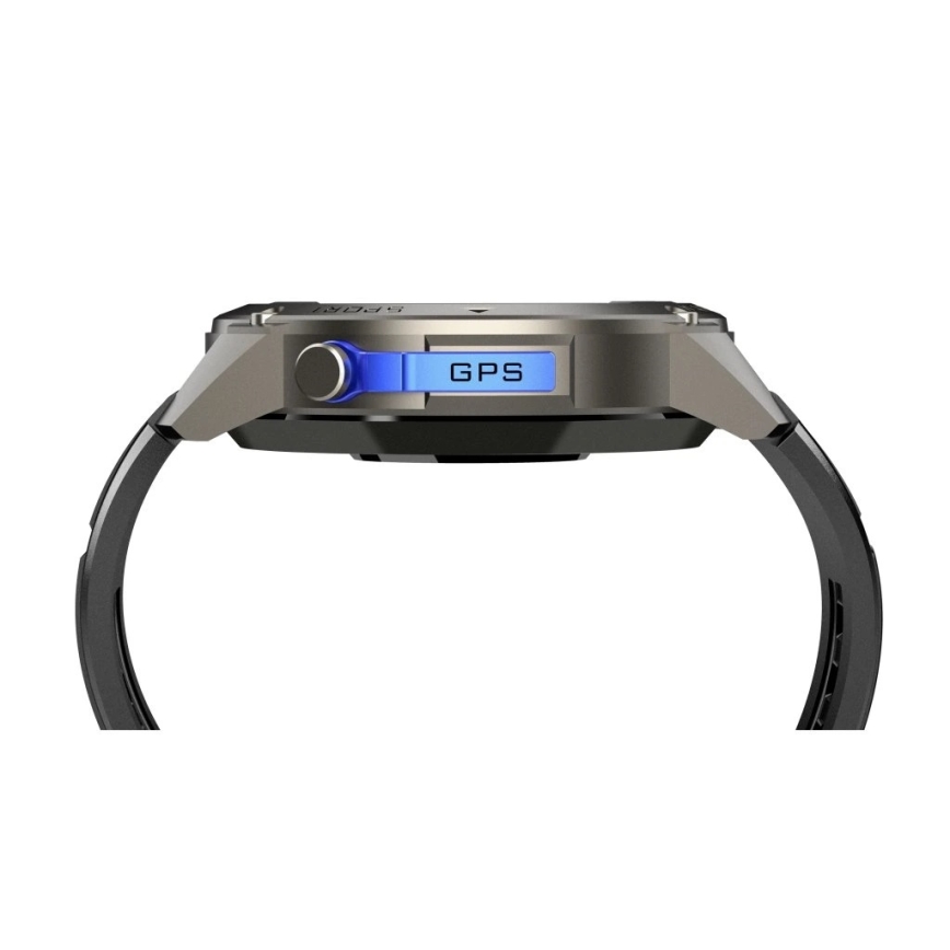 Aligator AW12BK - Smartklocka GPS 500 mAh IP69K svart