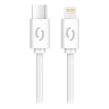 Aligator DATKP61 – snabbladdande USB-kabel USB-C/Lightning, 30 W Power Delivery, 2,5 m, vit