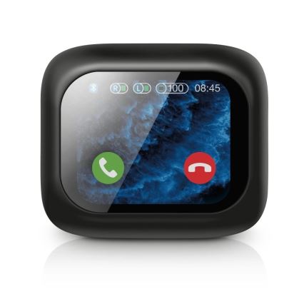 Aligator TWS07 - Trådlösa öronsnäckor Pods LCD + ANC 400 mAh + 2x 40 mAh IP30 svart