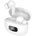 Aligator TWS08WT - Trådlösa hörlurar med aktiv brusreducering (ANC), 200 mAh + 2 x 30 mAh, IP40, vit