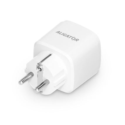 Aligator WAL001 - Smart uttag 3680W/230V/Typ E/16A Wi-Fi Tuya
