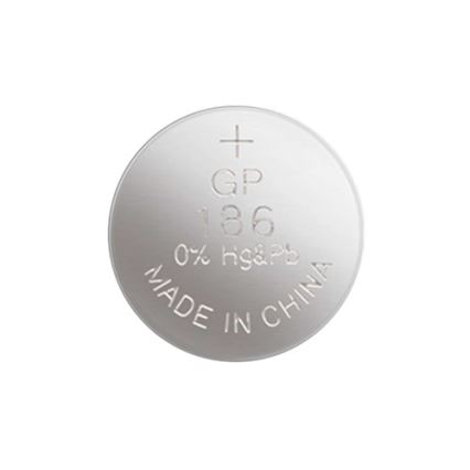 Alkaliska knappcellsbatterier LR43 GP ALKALINE 1,5V/70 mAh