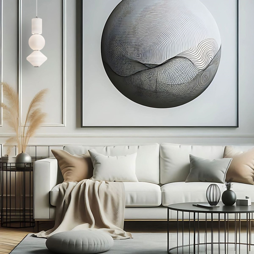 Alora Mood - LED-pendel på kabel BIJOU LED/20W/230V 3000K matt krom