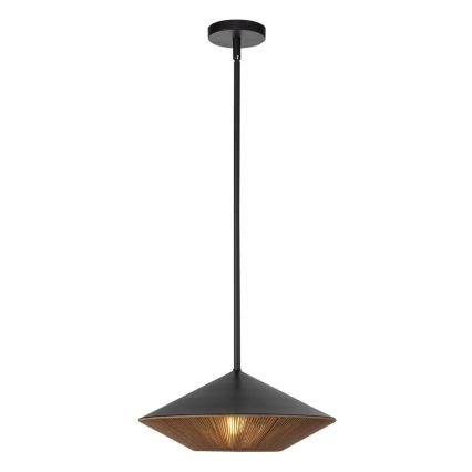 Alora Mood - Pendelkrona DAPHNE 1xE27/60W/230V diameter 38,1 cm svart
