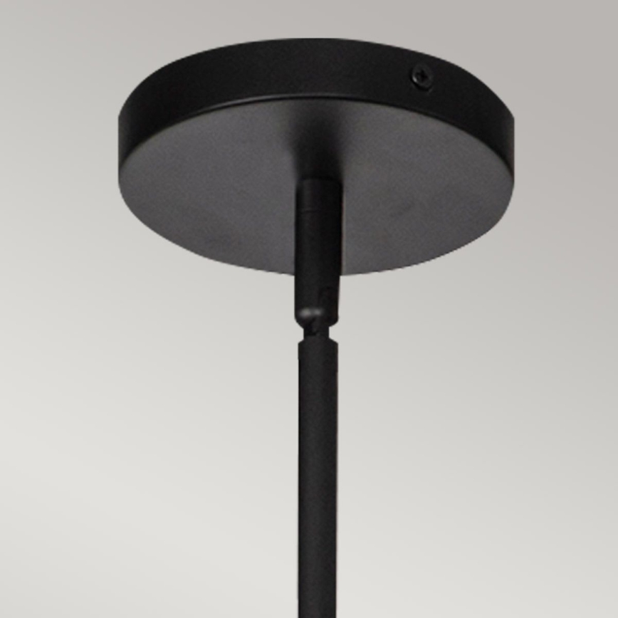 Alora Mood - Pendelkrona DAPHNE 1xE27/60W/230V diameter 38,1 cm svart