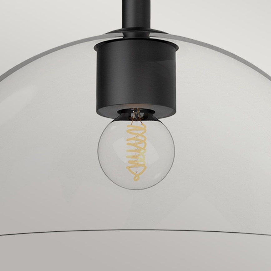 Alora Mood - Taklampa JUDE 1x E27/60W/230V Ø 30,5 cm svart