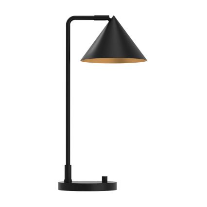 Alora Mood - Bordslampa REMYCK 1xE27/60W/230V svart