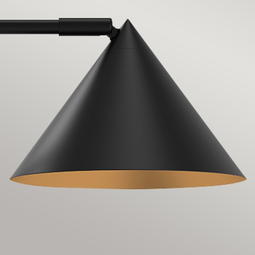 Alora Mood - Bordslampa REMYCK 1xE27/60W/230V svart