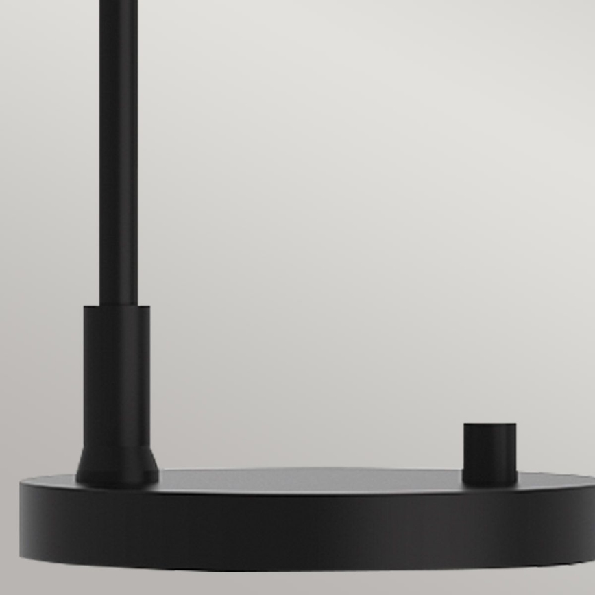 Alora Mood - Bordslampa REMYCK 1xE27/60W/230V svart