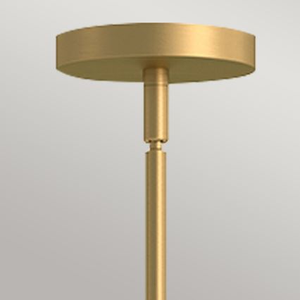 Alora Mood - Stångmonterad taklampa REMYCK 3xE27/60W/230V guldfärgad