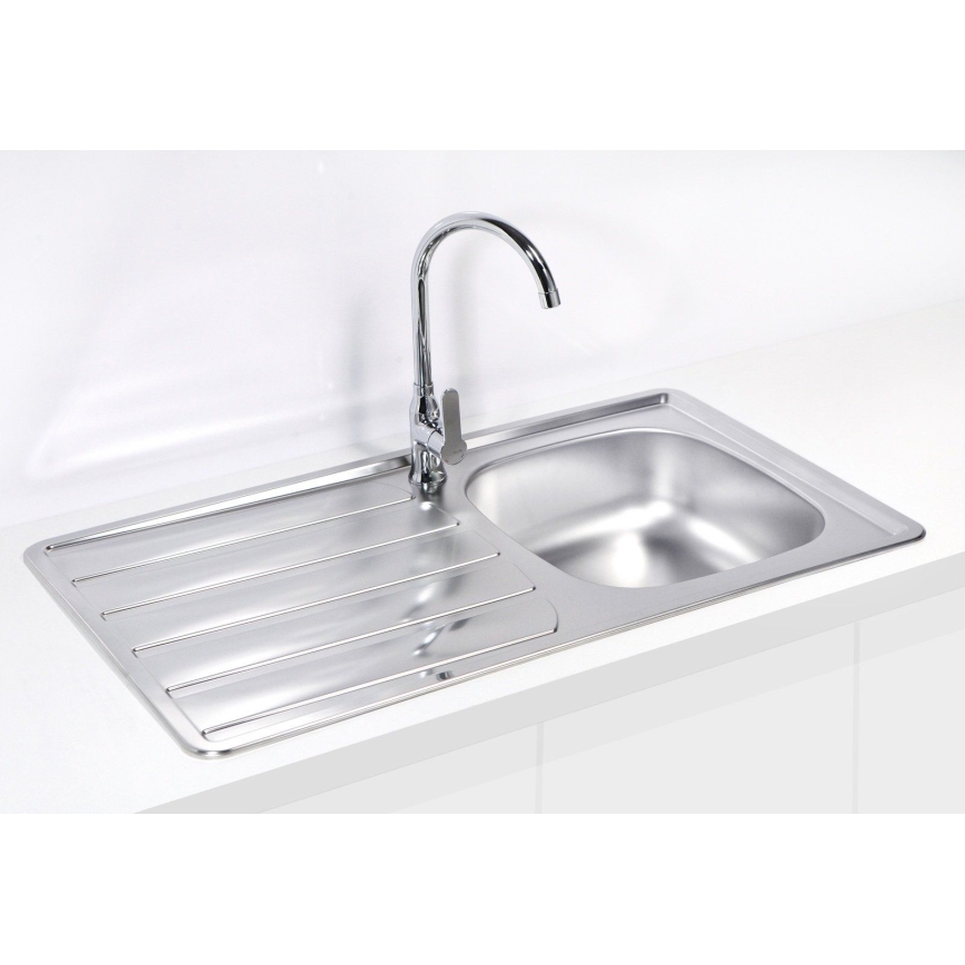 ALVEUS 1098938 - Diskho för kök ZOOM 79x50 cm satin, för toppmontage