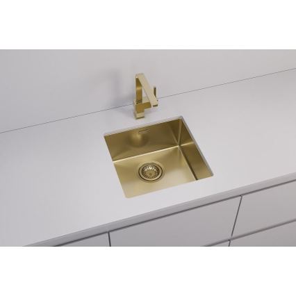 ALVEUS 1103319 - Diskho för kök QUADRIX 45x45 cm monarch guld
