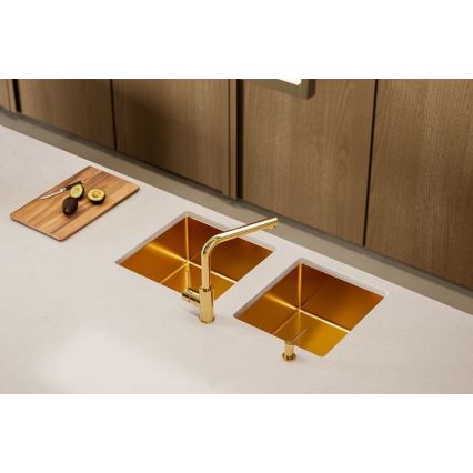 ALVEUS 1103381 - Diskho för kök QUADRIX 45x45 cm monarch brons