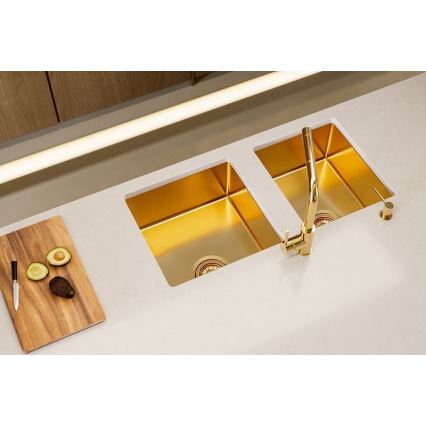 ALVEUS 1103381 - Diskho för kök QUADRIX 45x45 cm monarch brons