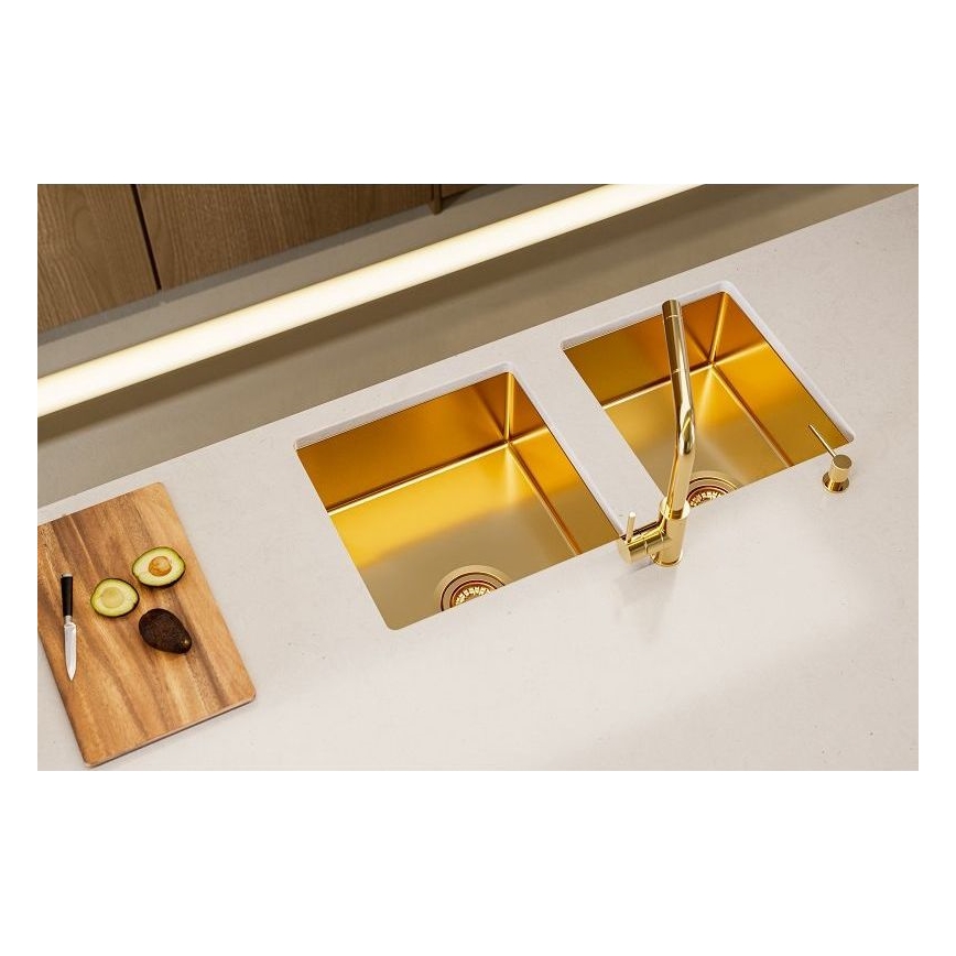 ALVEUS 1103381 - Diskho för kök QUADRIX 45x45 cm monarch brons