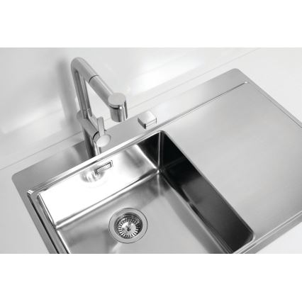 ALVEUS 1103610 - Diskho för kök PURE 79x52,5 cm satin, vänster