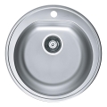 ALVEUS 1116756 - Diskho FORM Ø 51 cm, rostfritt stål/satin, djup 18,5 cm