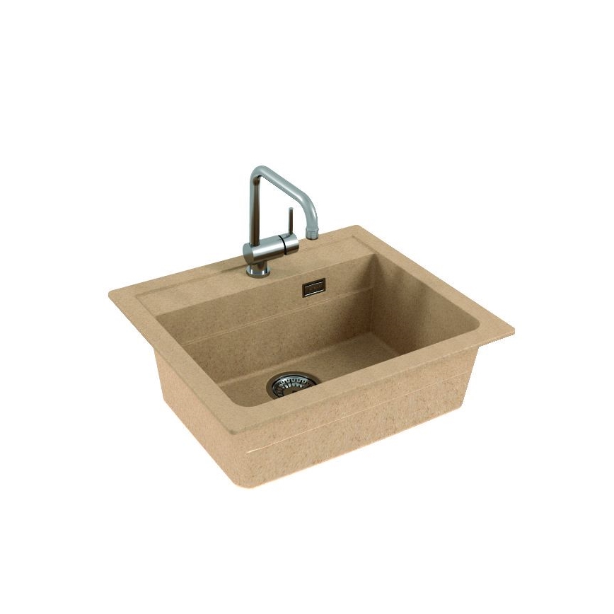 ALVEUS 1131994 - Diskho för kök ATROX 59x50 cm granit/beige