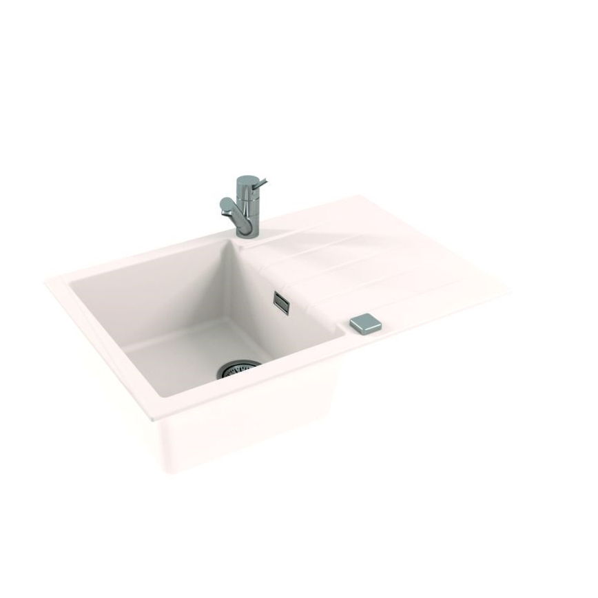 ALVEUS 1132022 - Diskho för kök CADIT 79x50 cm granit/vit