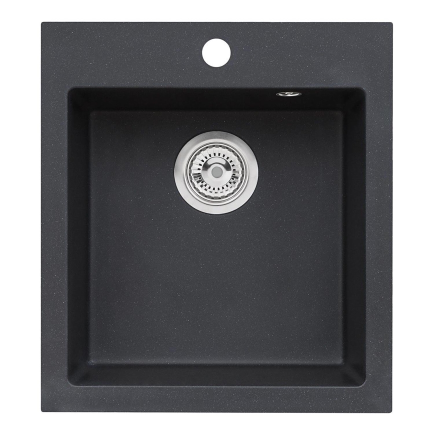 ALVEUS 1133432 - Diskho för kök CORTINA 50x45 cm granit/svart