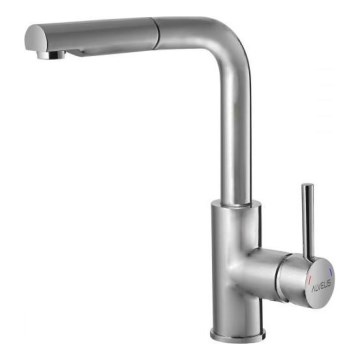 ALVEUS 1135366 - Köksblandare med utdragbar dusch SARA 29,7 cm satin