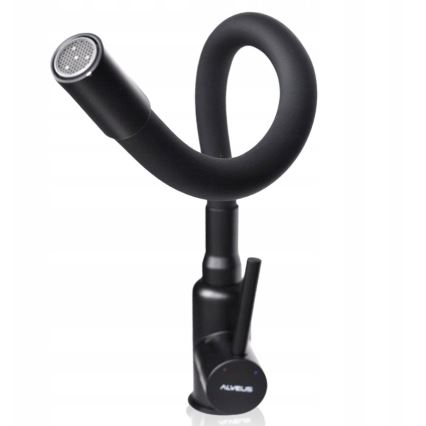 ALVEUS 1144433 - Vaskkran med flexibel arm MINTAS 34 cm matt svart