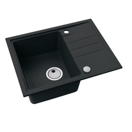 ALVEUS 1149080 - Diskho för kök INTERMEZZO 62x48 cm granit/svart