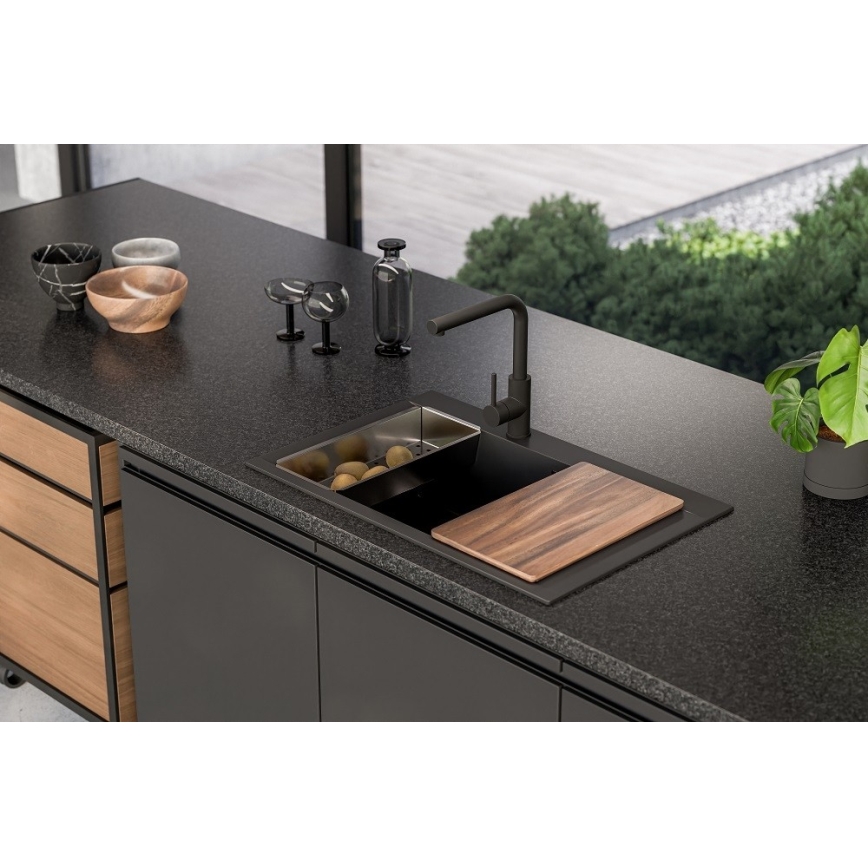 ALVEUS 1149303 - Diskho PURE 79x51,5 cm granit/antracit