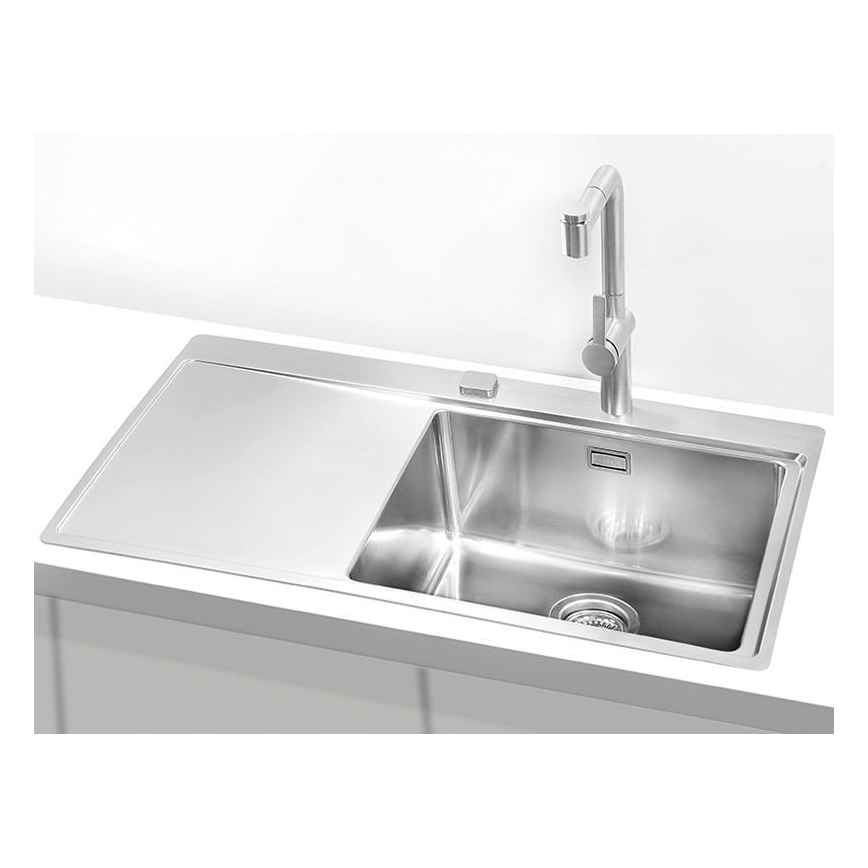 ALVEUS 1149518 - Diskho PURE 86 x 52,5 cm i rostfritt stål