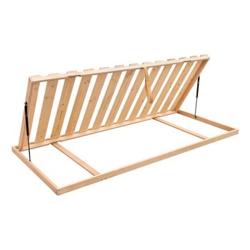 Ambiamo - Fast lamellbotten med sidovikning OSLO 90x200 cm