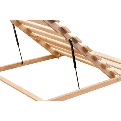 Ambiamo - Fast ribbotten med uppfällbar fotände HOVDEN 90x200 cm