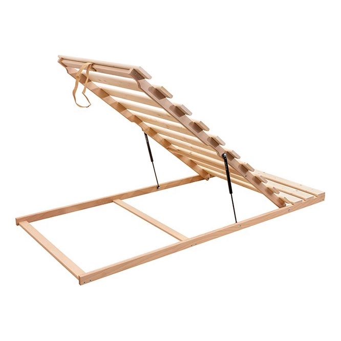 Ambiamo - Fast ribbotten med uppfällbar fotände HOVDEN 90x200 cm