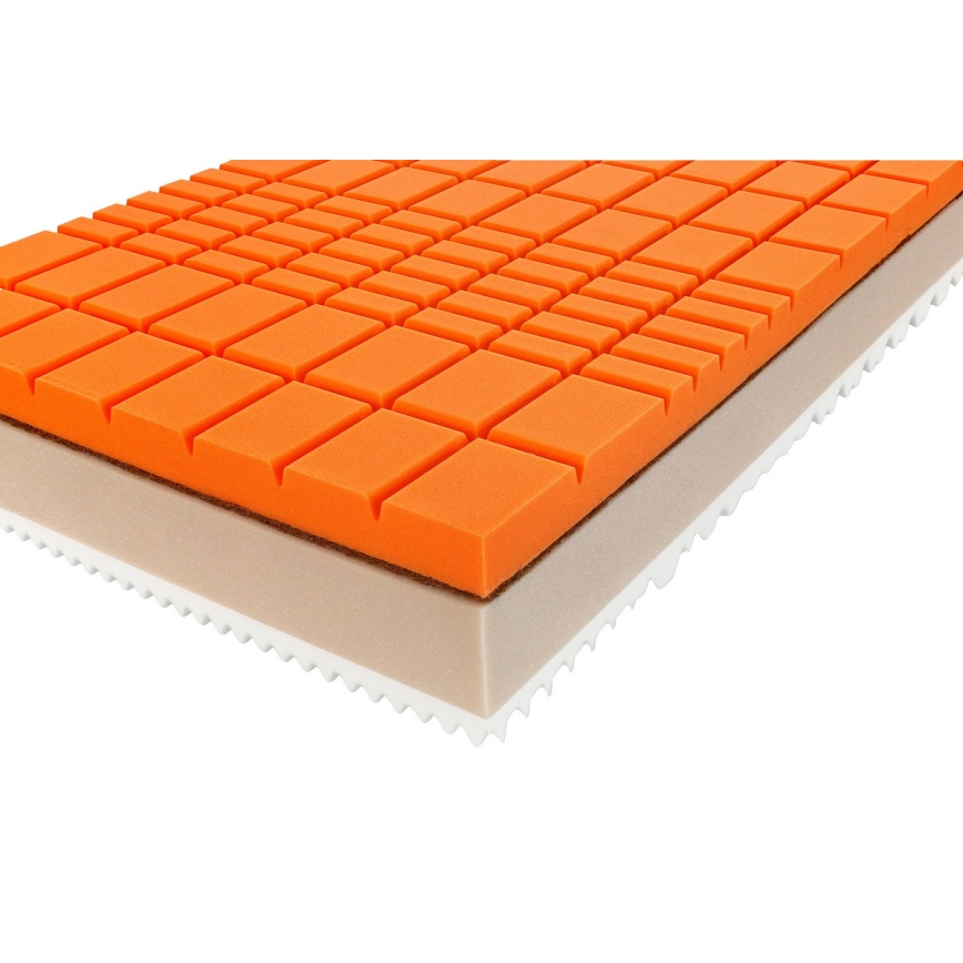 Ambiamo - Skummadrass URANOS 2 200x200 cm kokosfiber