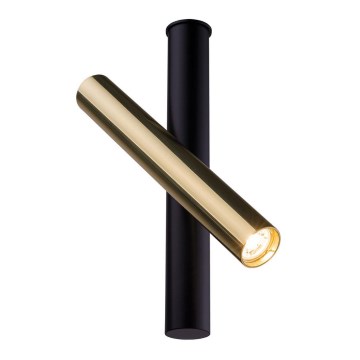 Amplex - Spotlight 1xGU10-MR11/15W/230V svart/mässing