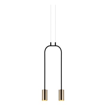 Amplex - Takkkrona på ett snöre  2xGU10/15W/230V