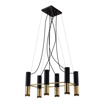 Amplex - Takkkrona på ett snöre  6xGU10/15W/230V