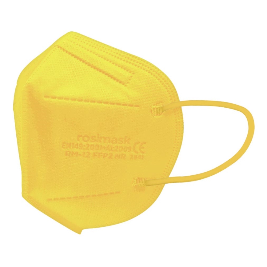Andningsmask barn storlekt FFP2 ROSIMASK MR-12 NR gul 1st