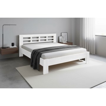 Angela Dubbelsäng i Massivt Trä 180x200 cm Vit