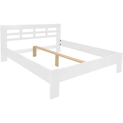 Angela Dubbelsäng i Massivt Trä 180x200 cm Vit