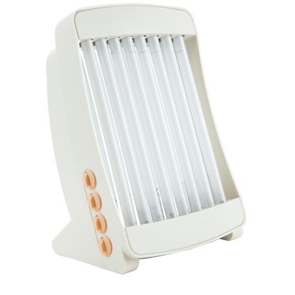 Ansiktsolarium för hemmabruk med 8 färgade UV-rör Cosmedico 130W/230V