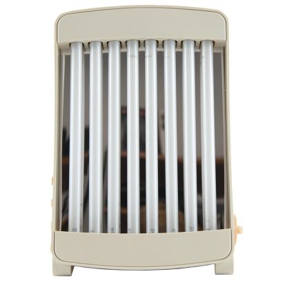 Ansiktsolarium för hemmabruk med 8 färgade UV-rör Cosmedico 130W/230V