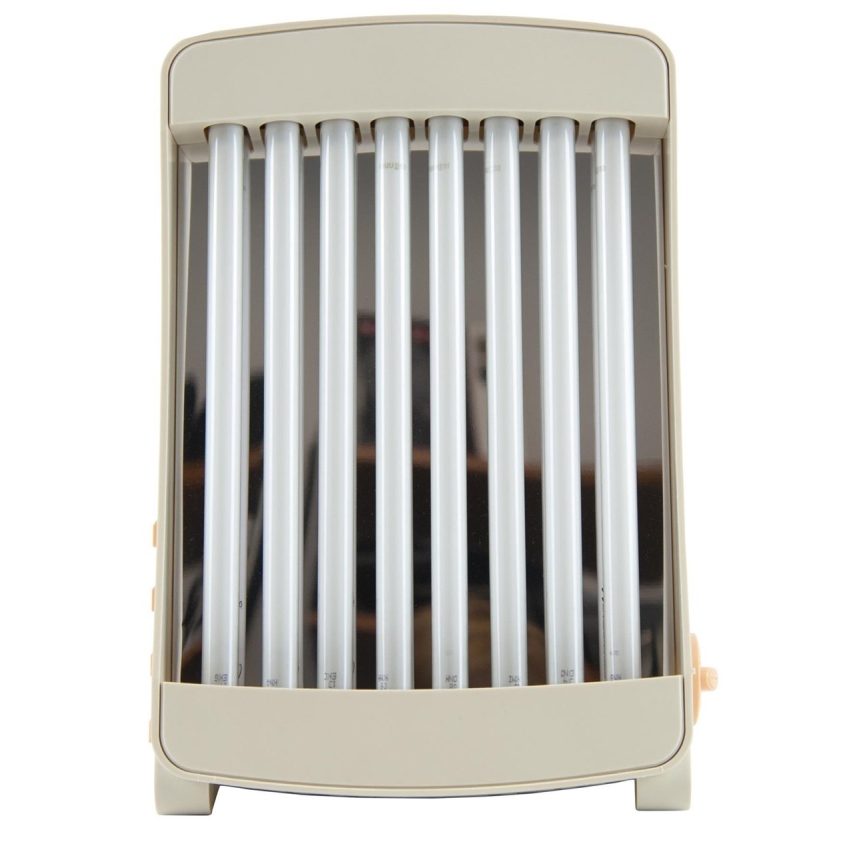Ansiktsolarium för hemmabruk med 8 färgade UV-rör Cosmedico 130W/230V