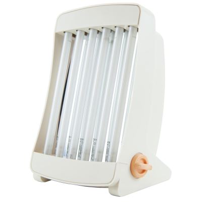 Ansiktssolarium för hemmabruk med 6 färgade UV-rör Cosmedico 90W/230V