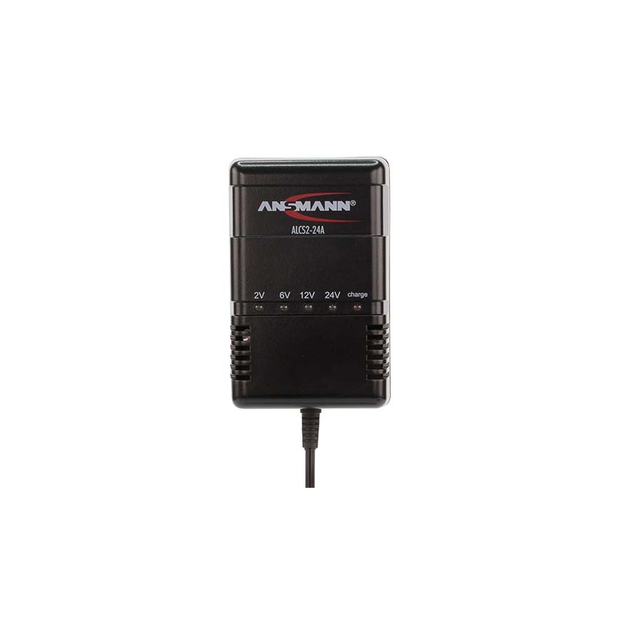 Ansmann 03723 ALCS 2-24A - Bly Batteriladdare 2-24V/2,4-24Ah