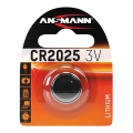 Ansmann 04673 - CR 2025 - Lithium Knappcellbatterier 3V