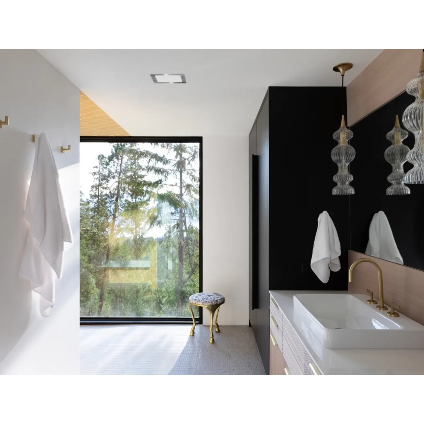 APLED - Infälld LED badrumsbelysning SQUARE LED/18W/230V IP41 220x220 mm